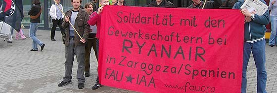 3. Mai 2009 - Internationaler Aktionstag gegen Ryanair