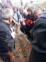 Türkei, Ankara: Beerdigung des Anarcho-Syndikalisten Ali Kitapçı