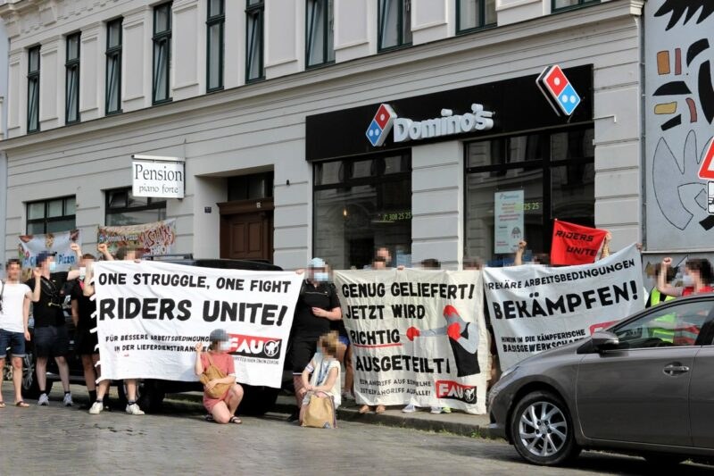 Demonstration am 19.6. in Leipzig