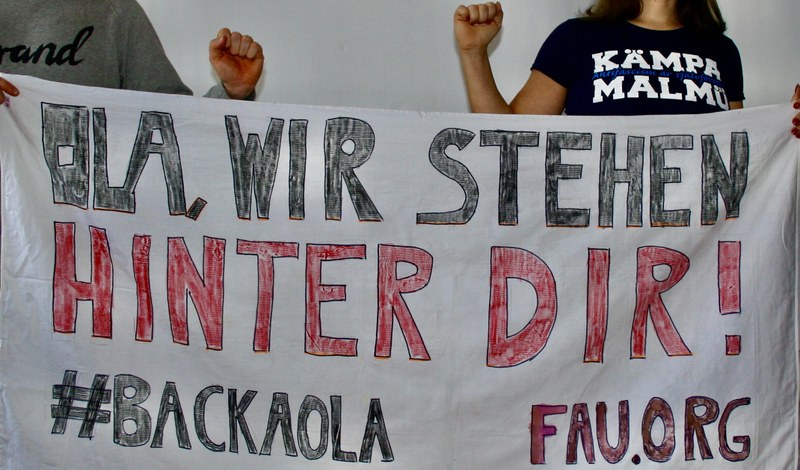 Solidarität mit Ola!