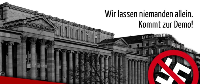Rechter Mordversuch an FAU Gewerkschafter in Stuttgart - Demo am 18. Juli
