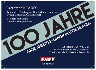 100 Jahre FAUD