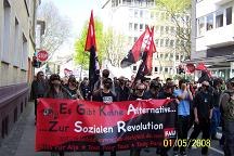 das war der schwarz-rote 1.Mai´08 in Bielefeld