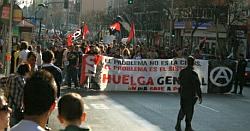 Die Gewerkschaft CNT und die Generalstreiks in Spanien