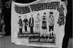 Kundgebung gegen Leiharbeit | 22.05. | 15 Uhr | Bertoldsbrunnen