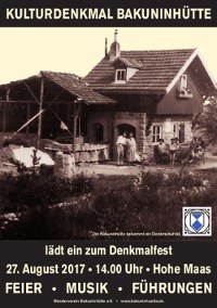 Denkmalfest an der Bakuninhütte