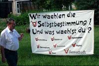 Stimme erheben, statt abgeben!