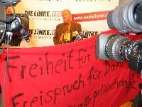 Besuch bei der PDS am 24.10 - Solidarität für Carsten, Marco und Daniel!